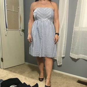 Strapless dress